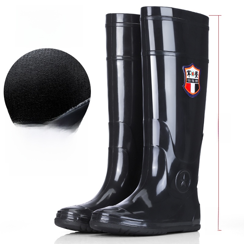 Fishing Boots - Militärstil Hohe Regenstiefel für Männer und