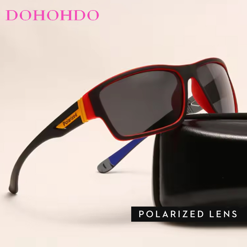 Fishing Sunglasses Polarized - Fahrradbrille für Herren, Nachtsicht, polarisierte Sonnenbrille,