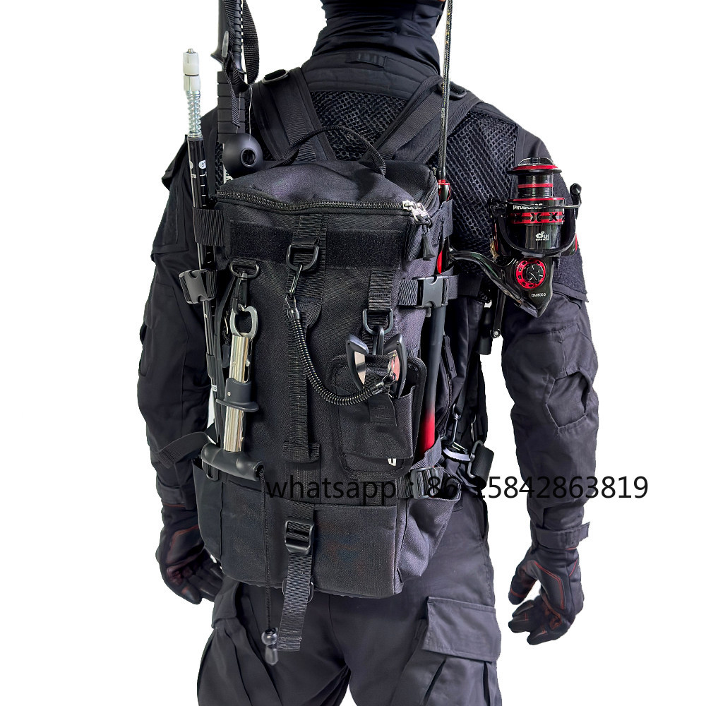Fishing Backpack - Angeltasche, Neues Modell, Wasserdicht, Outdoor-Sportrucksack, Multifunktional,