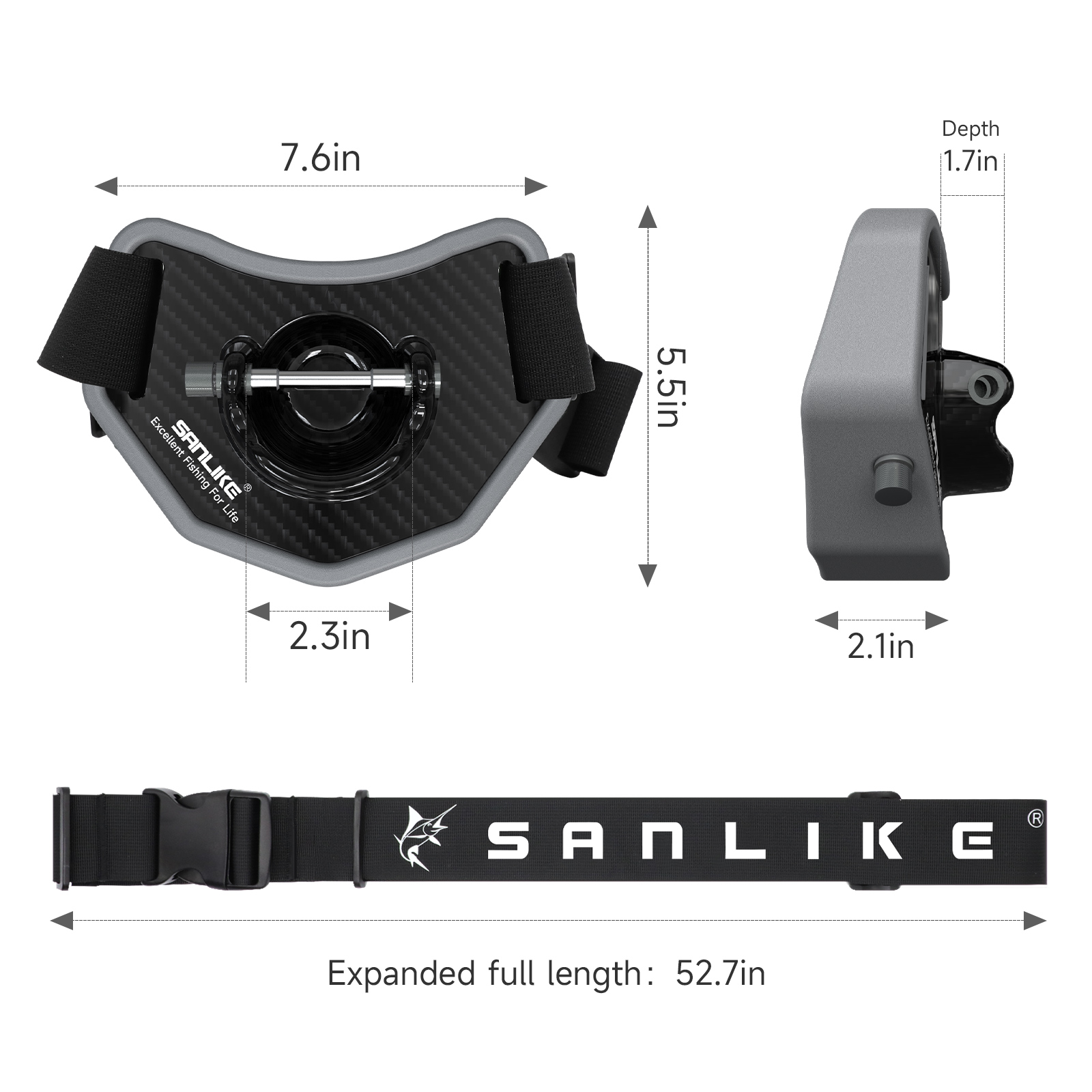 Sanlike Angeln Kampf gürtel Ru – Fishing Belt Bewertung und Preis