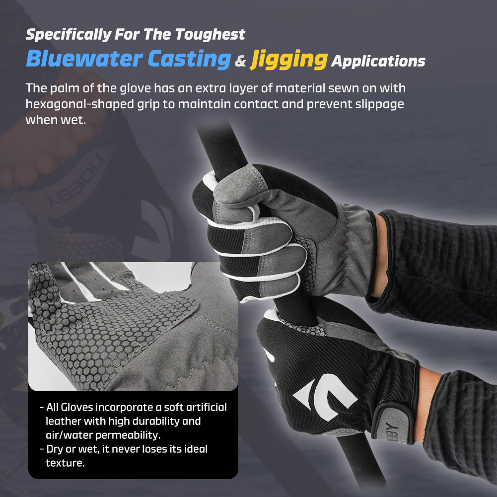 NOEBY Angelhandschuhe Rutschfe – Fishing Gloves Bewertung und Preis